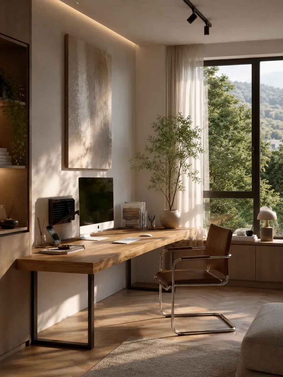 XLAB Design Atlas scrivania legno rovere 160x55 cm