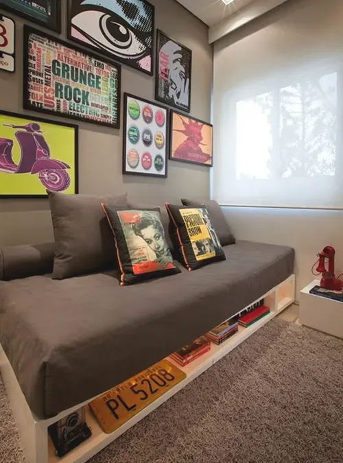 XLAB Design Aloe divano letto legno massello