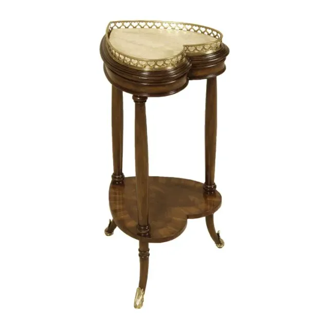 Maitland Smith Heart tavolino cuore 69 cm pietra