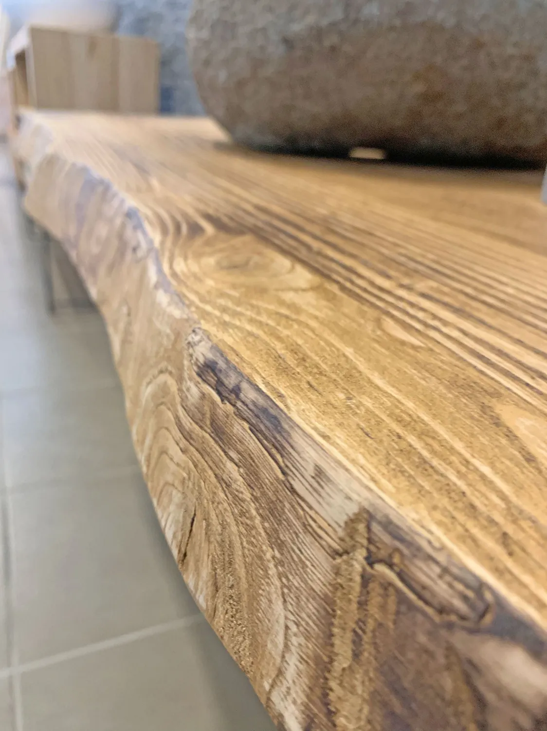 XLAB Design Old Wood mensola bagno legno rustico