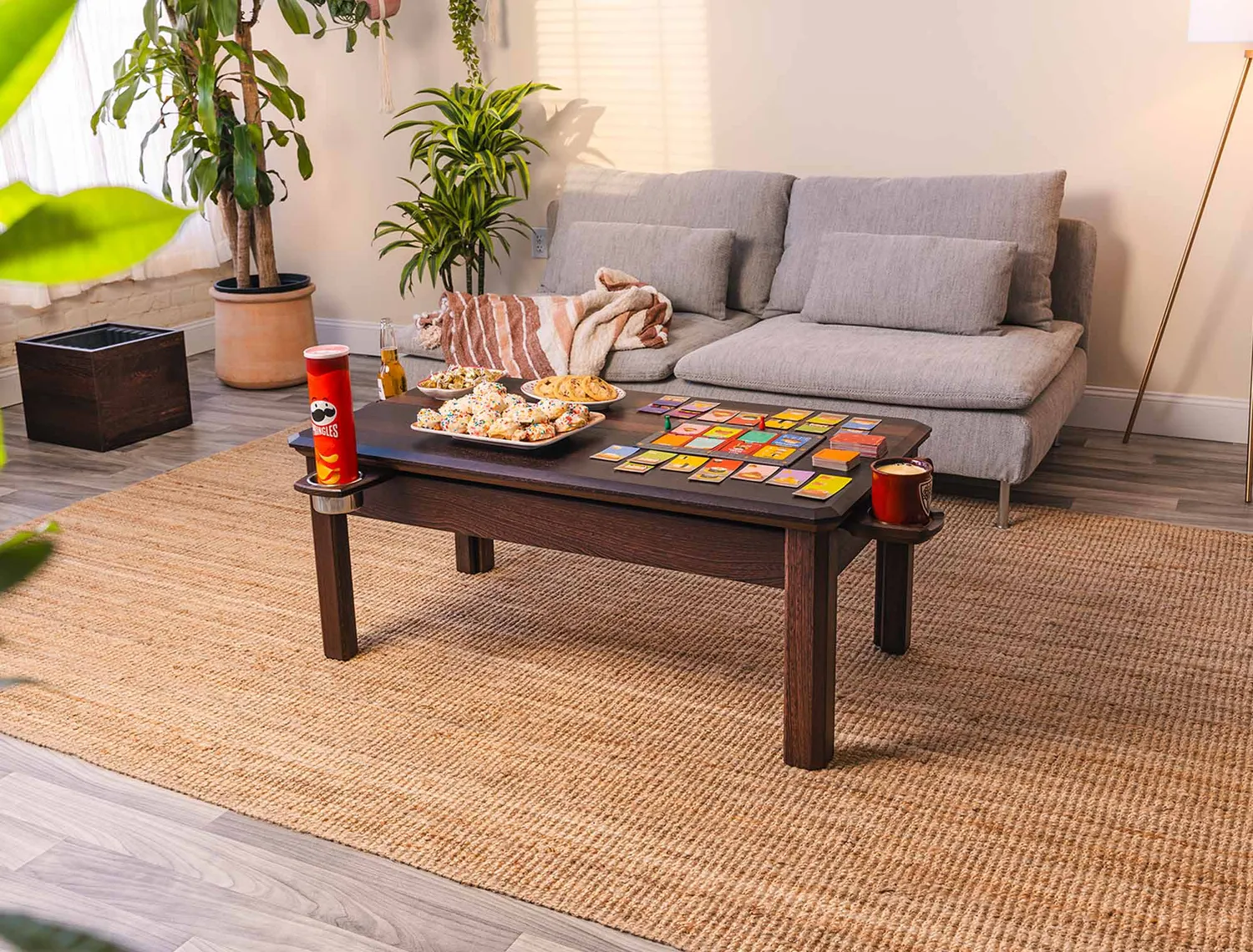 Wyrmwood Modular Coffee Table tavolino 43" feltro