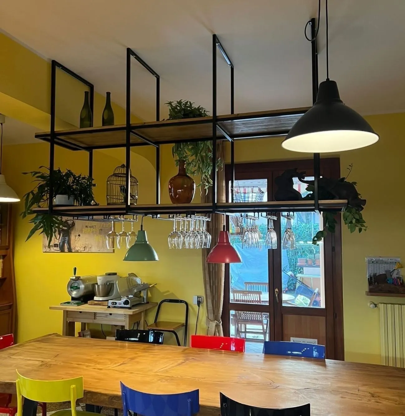 XLAB Design mensola isola cucina sospesa industriale in offerta