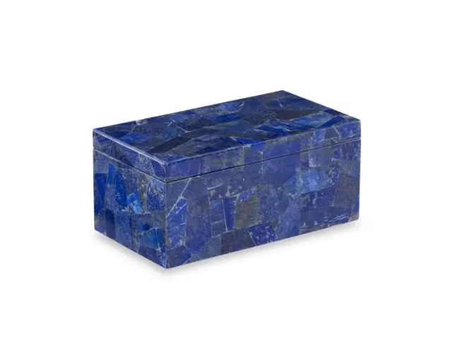 Maitland Smith Small Lapis scatola lapislazzuli piccola
