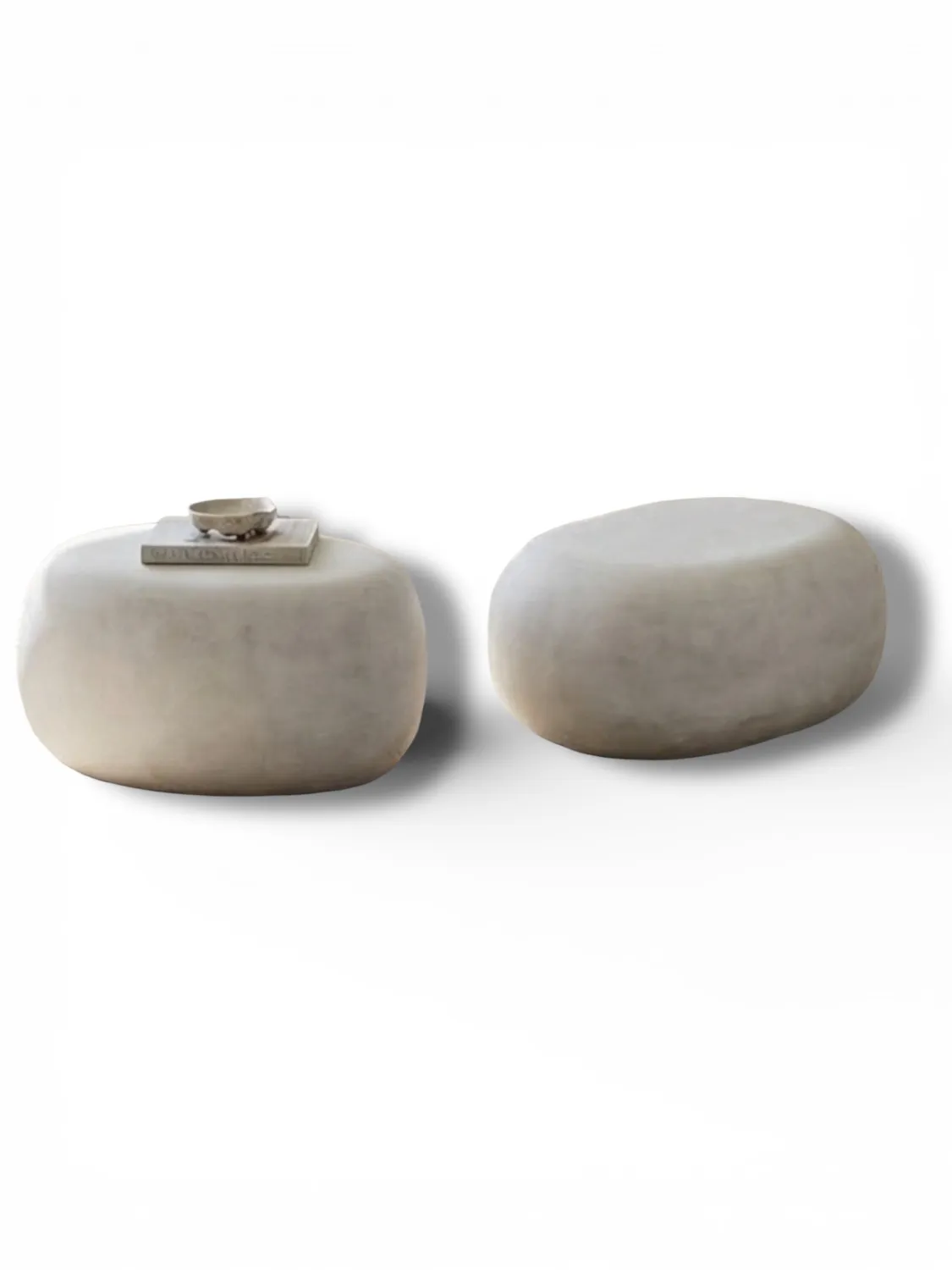 XLAB Design Sasso Stone Zen tavolino microcemento grigio