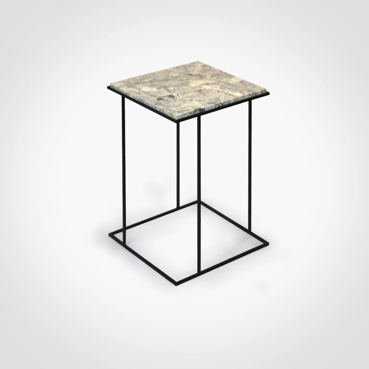 Stilts FramE Tavolino Travertino Fossil