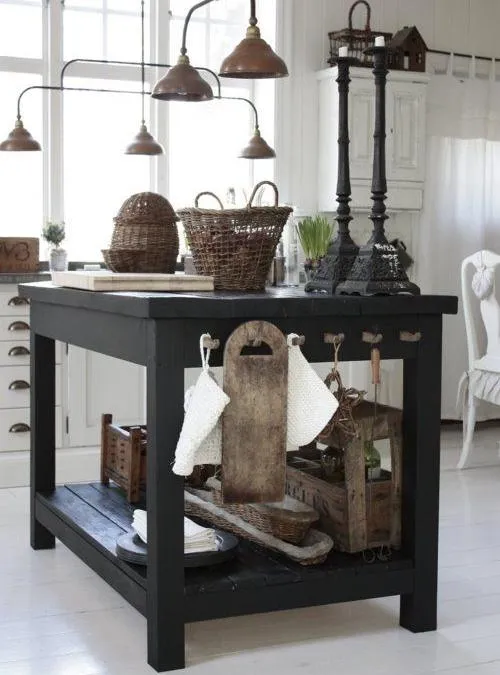 XLAB Design Work Board isola cucina legno vintage