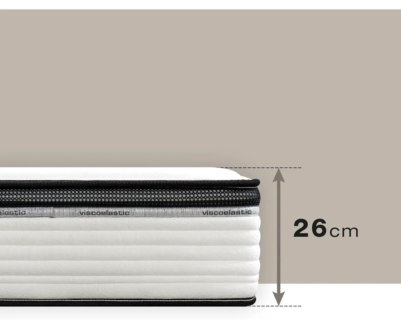 XLAB Design Comfort materasso matrimoniale 200x200 multistrato