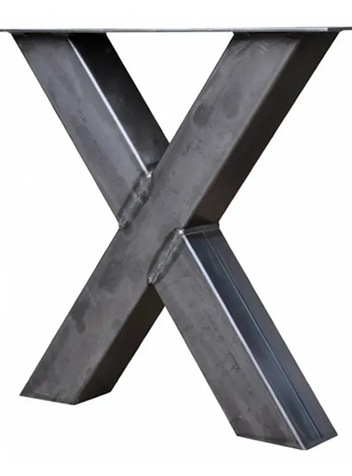 XLAB Design Golden Gate Bridge gambe tavolo ferro X 60x70