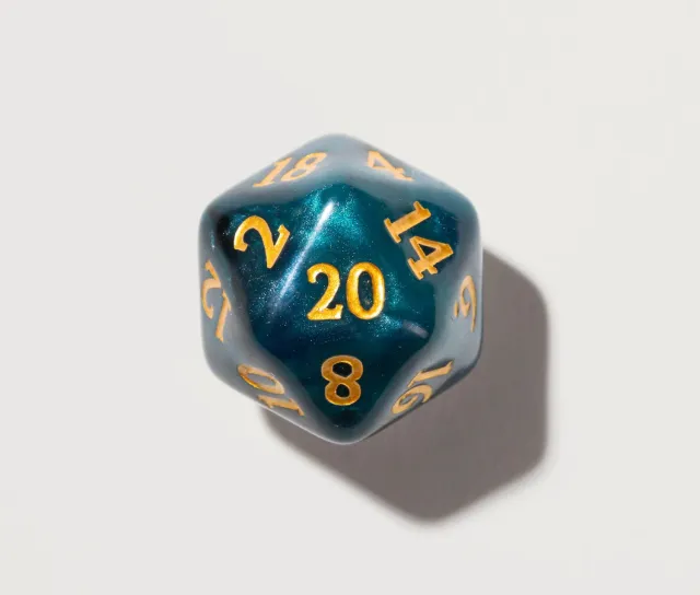 Wyrmwood Undertow Dice set 10 dadi resina poliedrici