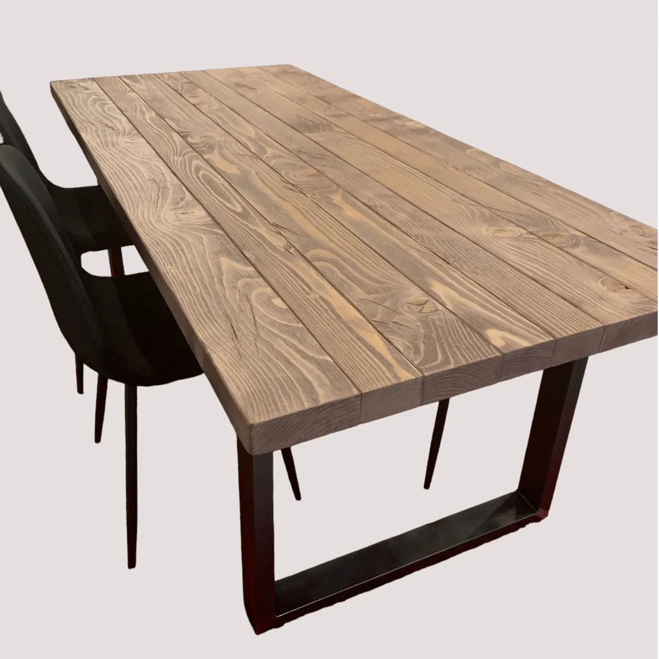 XLAB Design tavolo pranzo legno massello 200x100 industriale