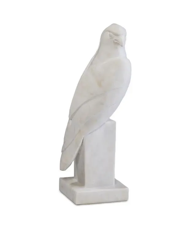Maitland Smith Maltese Falcon statua marmo 41 cm