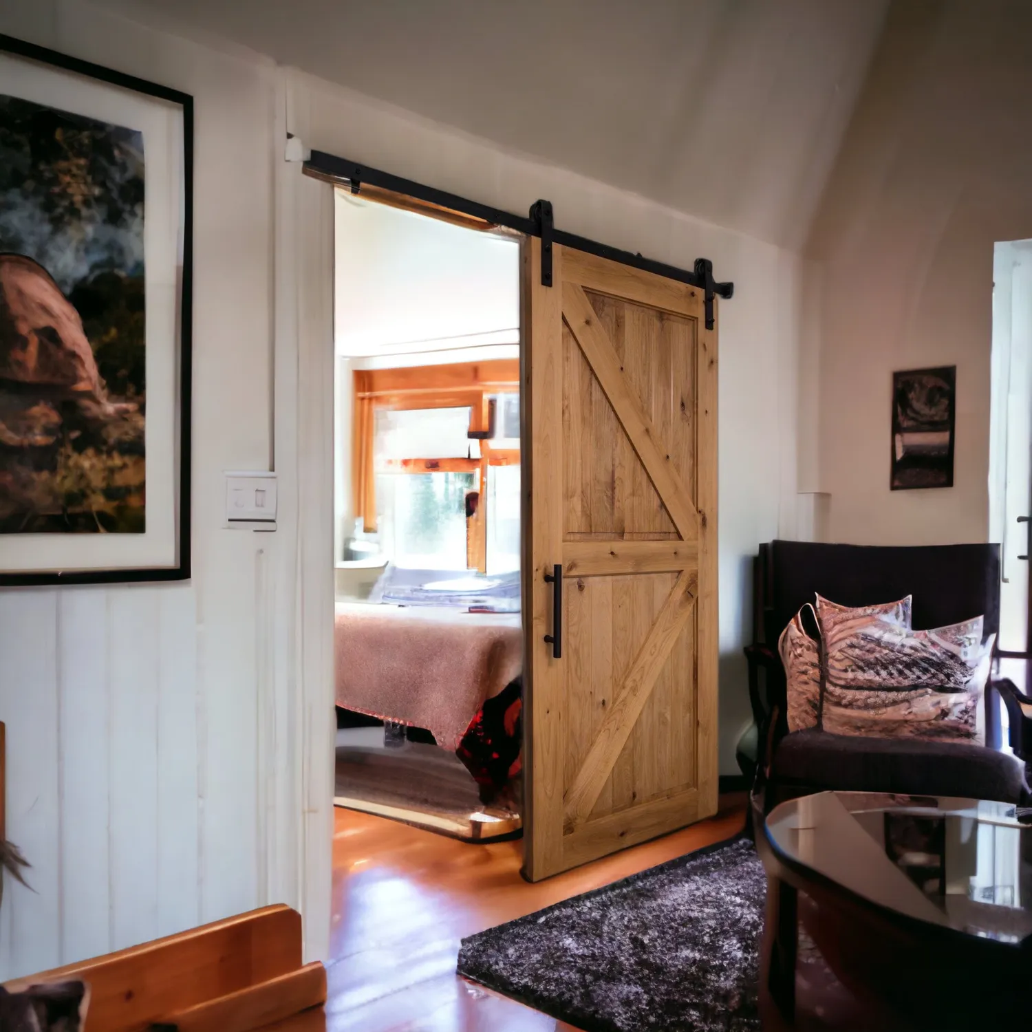 XLAB Design Barndoor porta scorrevole rovere 100x220