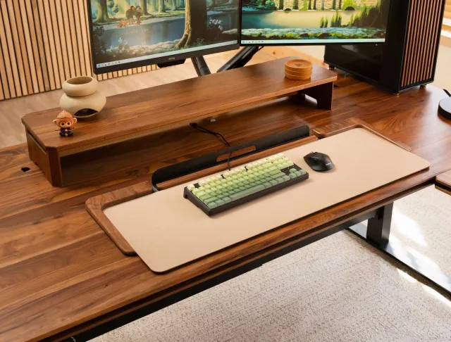 Wyrmwood Workstation Bundle scrivania desk pad+platform