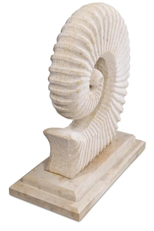 Maitland Smith Ocean Memories scultura in marmo 40 cm