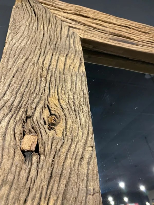 XLAB Design specchiera legno antico rustico cornice massello