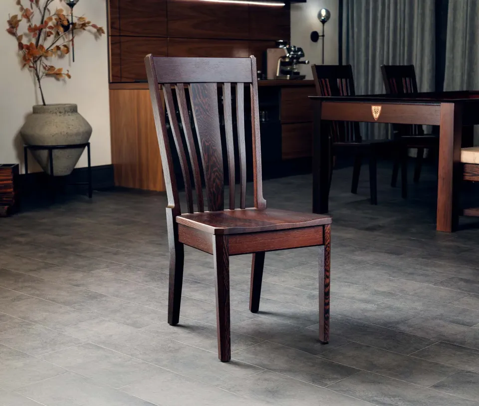 Wyrmwood Prophecy Side Chair sedia legno con vano