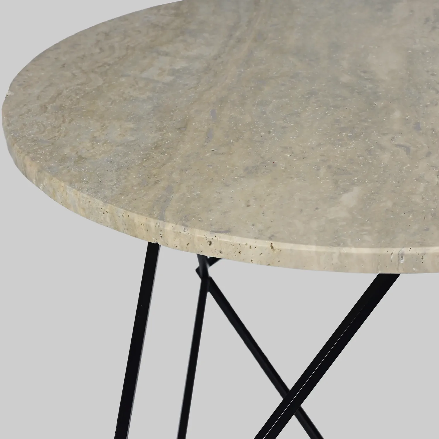 Stilts Apex tavolino travertino 58 cm