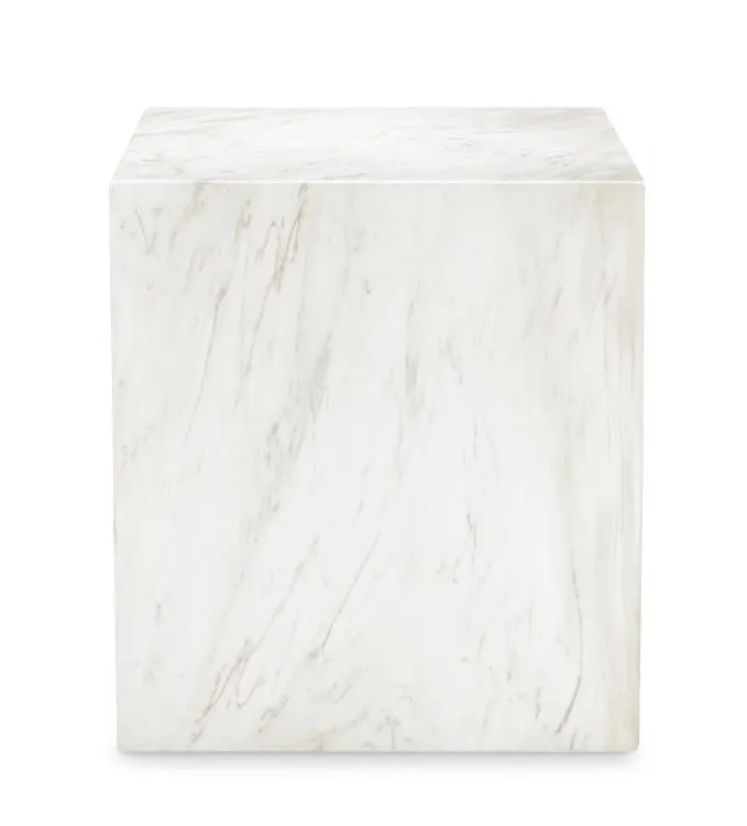 Maitland Smith Aries Tavolino Effetto Marmo 61 cm