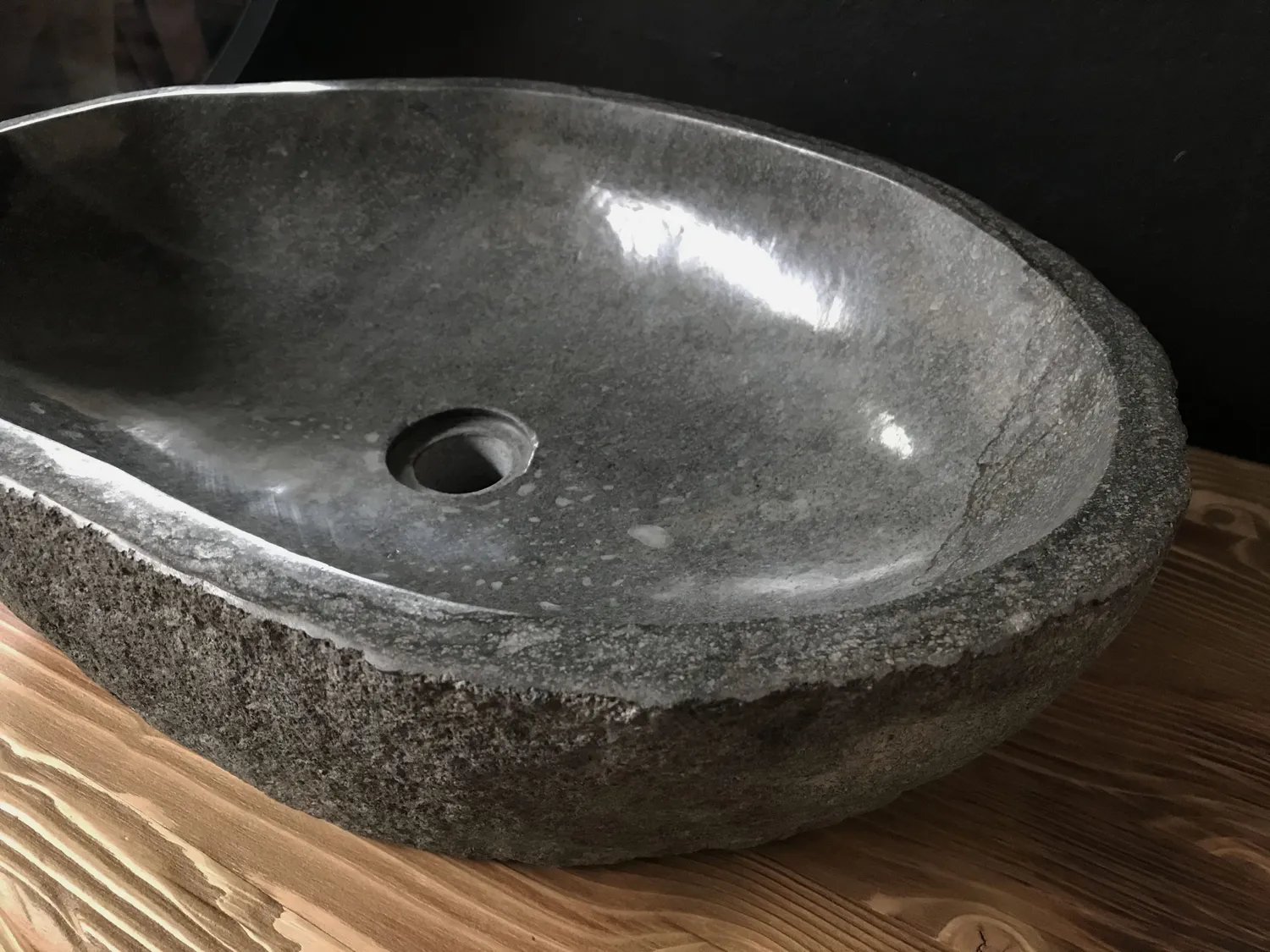 XLAB Design Khons Lavabo Appoggio in pietra naturale