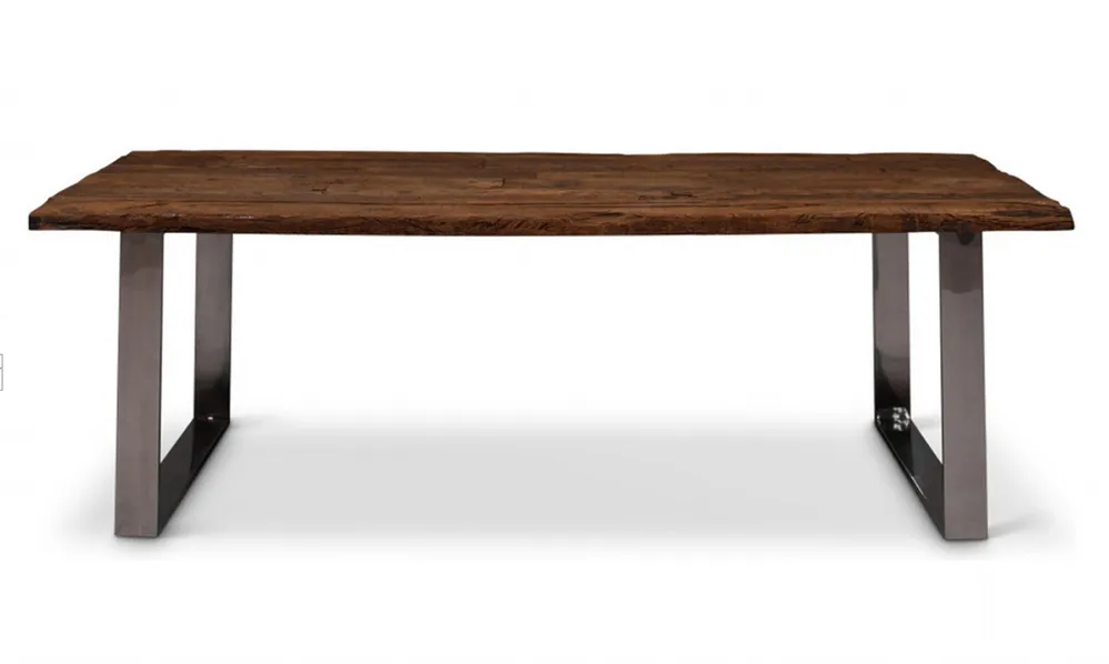 XLAB Design Cliff tavolo da pranzo legno massello