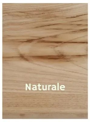 XLAB mensola bagno legno massello 180x50 cm naturale