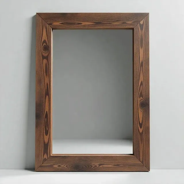 XLAB Design specchio cornice legno massello 80x150