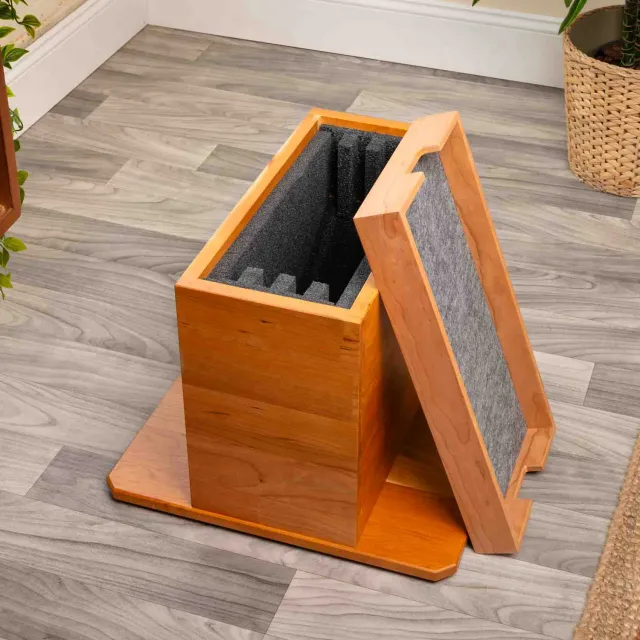 Wyrmwood Topper Block Tray vassoio dadi legno feltro