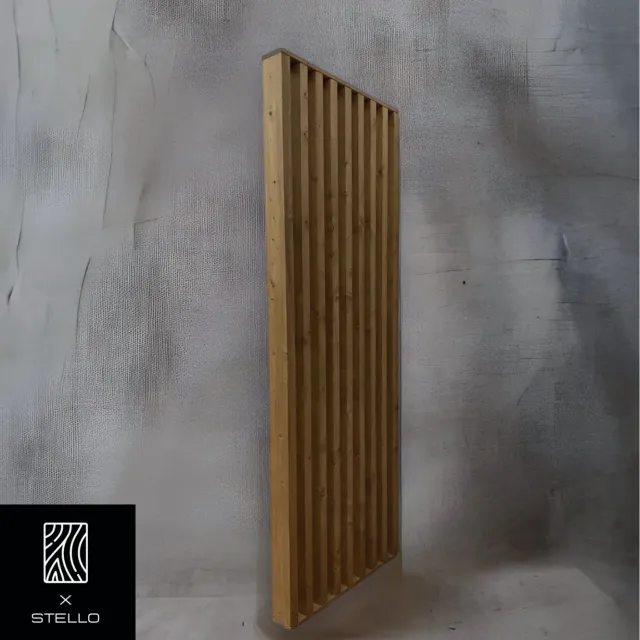 XLAB Design Parete Divisoria Listelli Legno 110x300