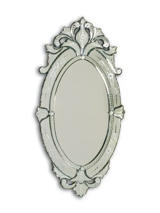 Maitland Smith San Marco specchio ovale veneziano 101 cm