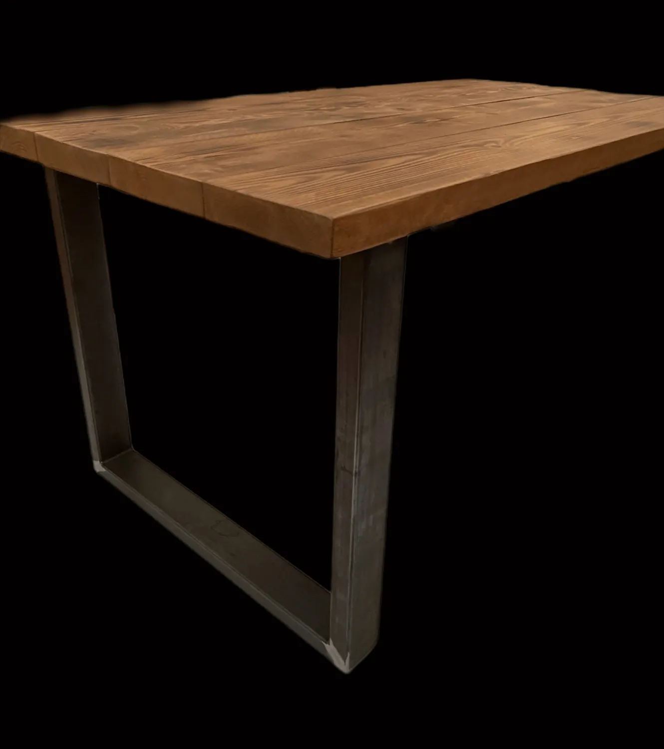 XLAB Design tavolo industriale legno ferro 150x80 piano abete