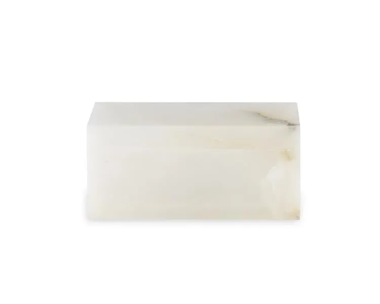 Maitland Smith Small Alabaster scatola alabastro 23 cm