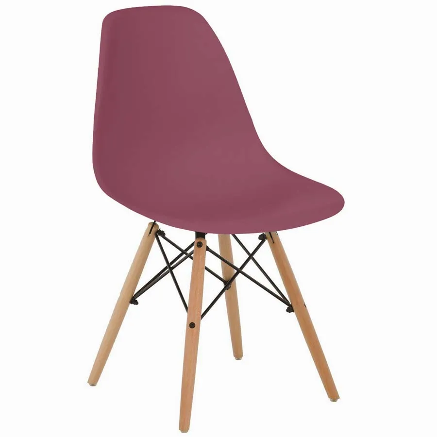 Sicily Wood Maker sedie scandinave 4 pezzi legno