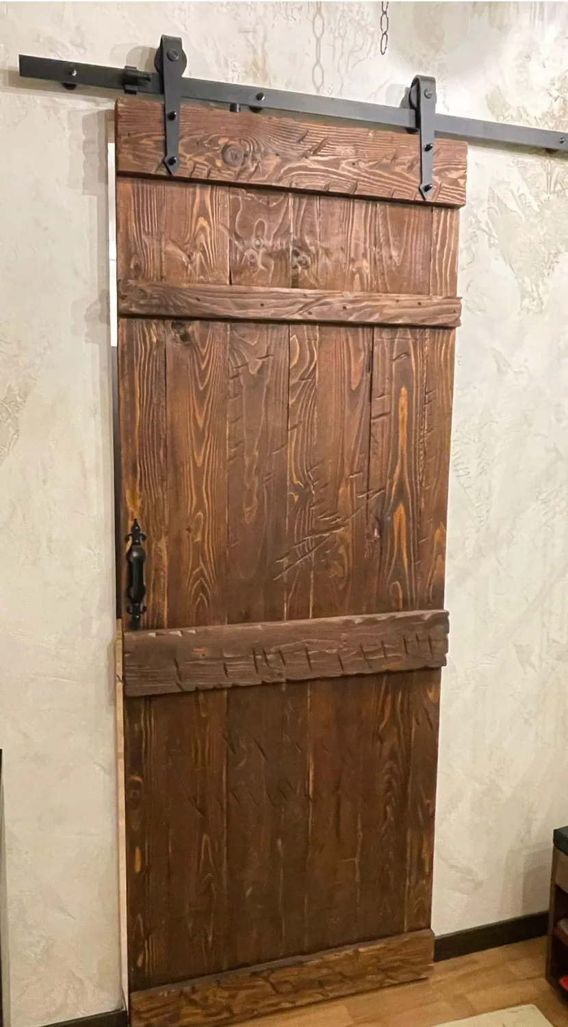 Sicily Wood Maker Porta Fienile Scorrevole in legno massello