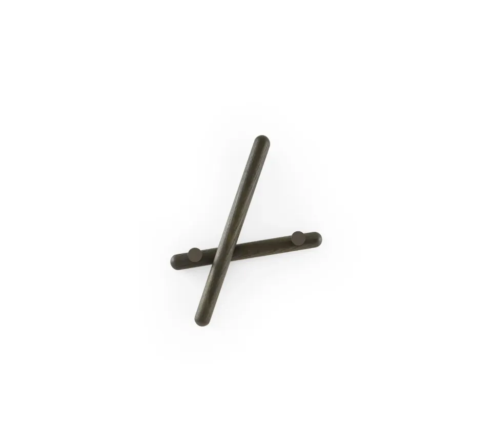 Morica Design Mikado appendiabiti parete legno massello