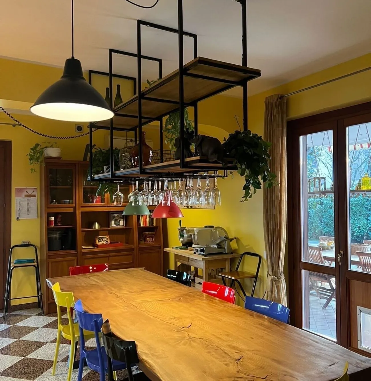 XLAB Design mensola isola cucina sospesa industriale in offerta
