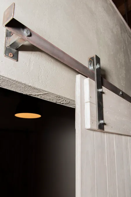 XLAB Design Dennis porta scorrevole barn door shabby chic legno