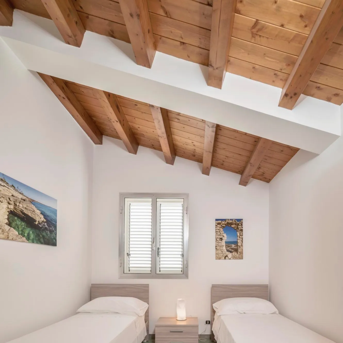 XLAB Design trave soffitto 180x20x12 legno antico colore a scelta