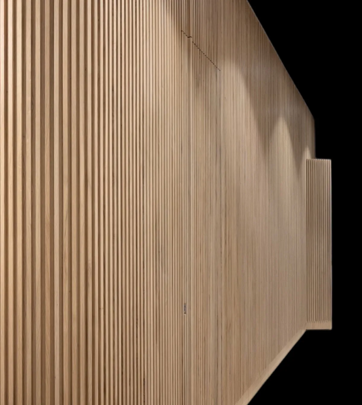XLAB Design pannello boiserie listelli legno rovere 52x290 cm