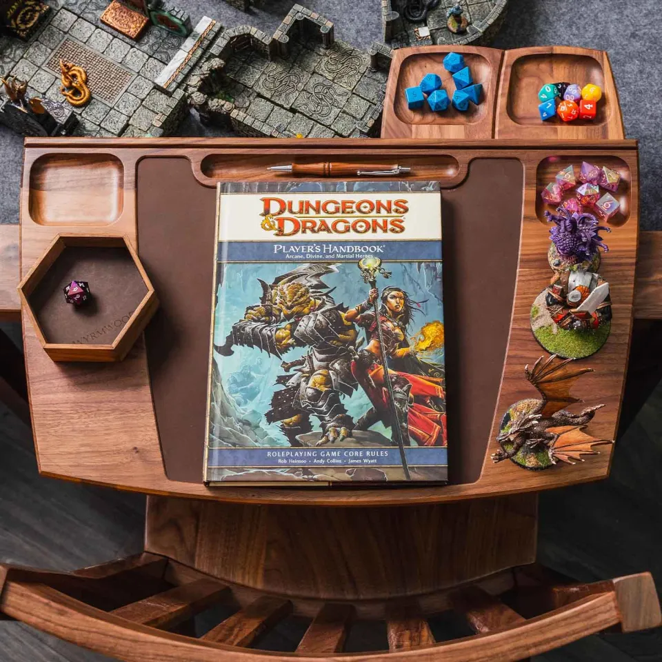 Wyrmwood Player Desk postazione gioco pelle