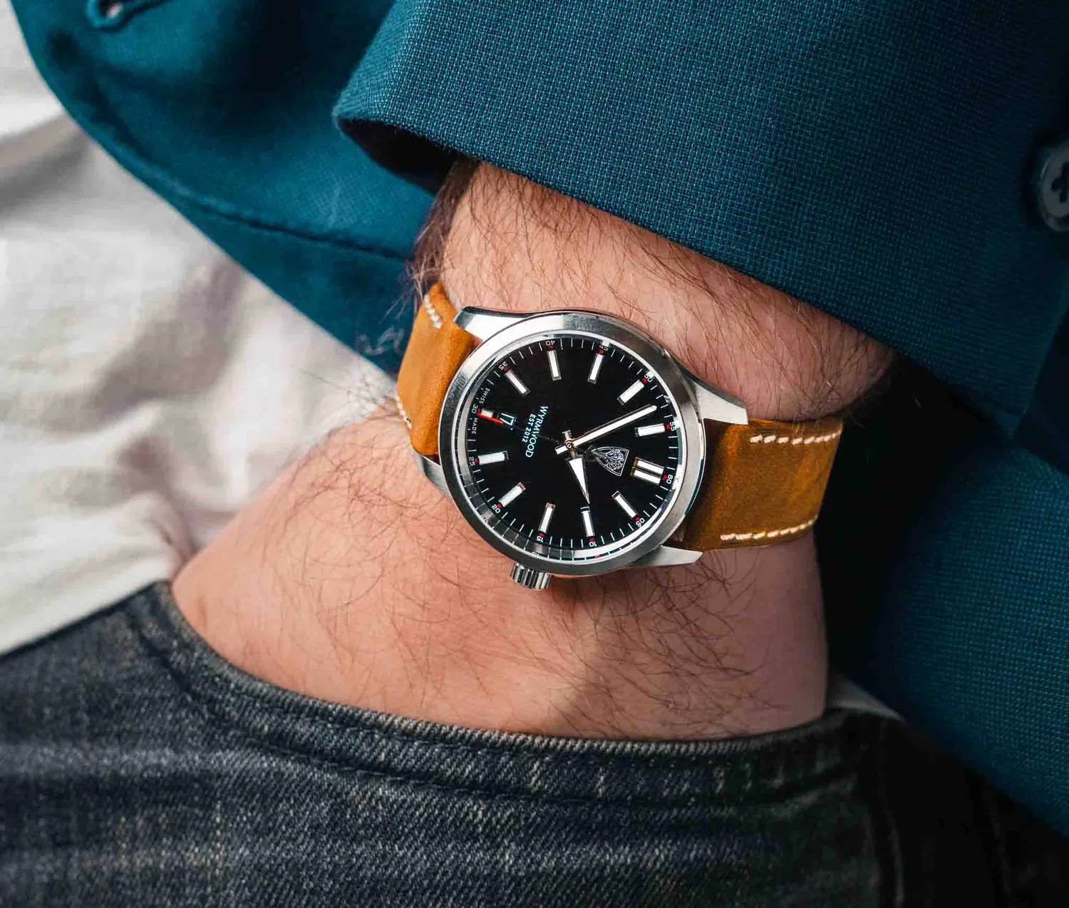 Wyrmwood Christopher Ward orologio automatico 39mm