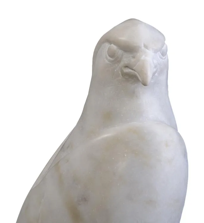 Maitland Smith Maltese Falcon statua marmo 41 cm