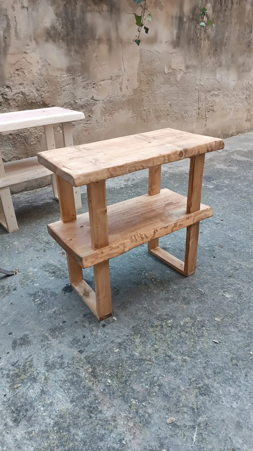 Sicily Wood Maker mensola bagno 100x40x5 legno