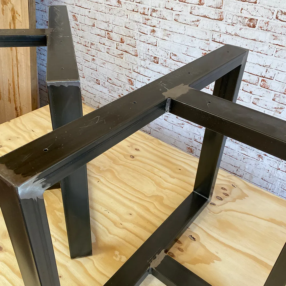 XLAB Design Statua Libertà gambe tavolo ferro 80x40 coppia