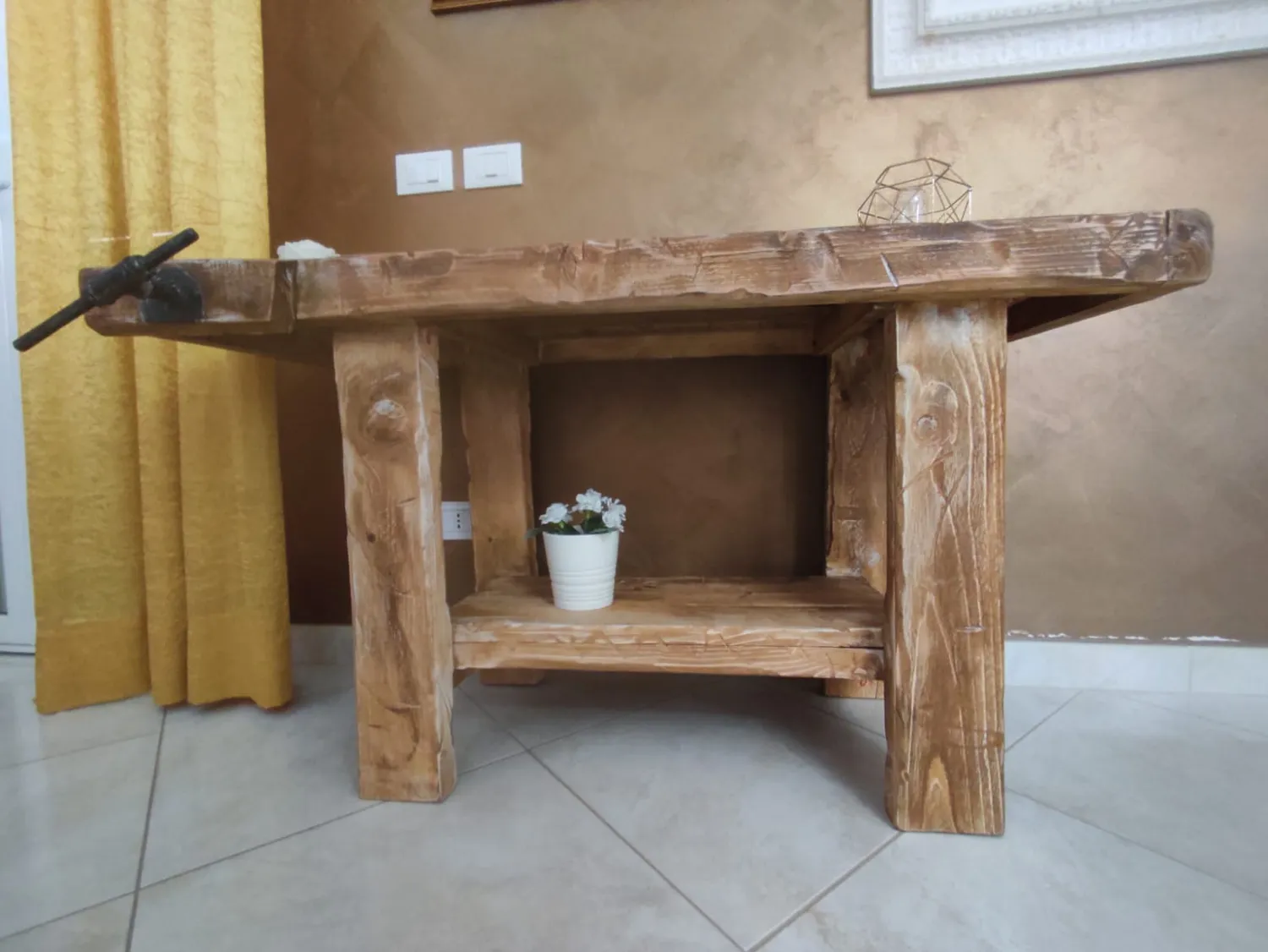 Sicily Wood Maker banco falegname 120x50 h75 legno