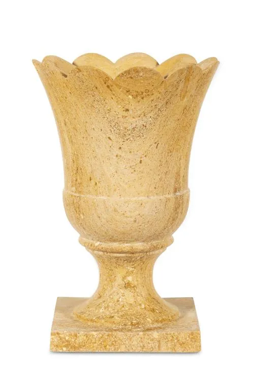Maitland Smith Jaisalmer vaso marmo pietra Rajasthan