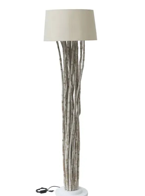 XLAB Design Rea lampada da terra rami e ferro