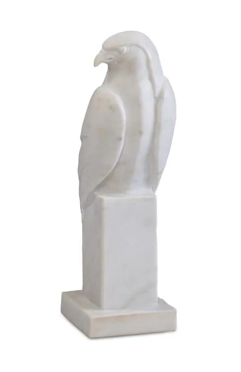 Maitland Smith Maltese Falcon statua marmo 41 cm