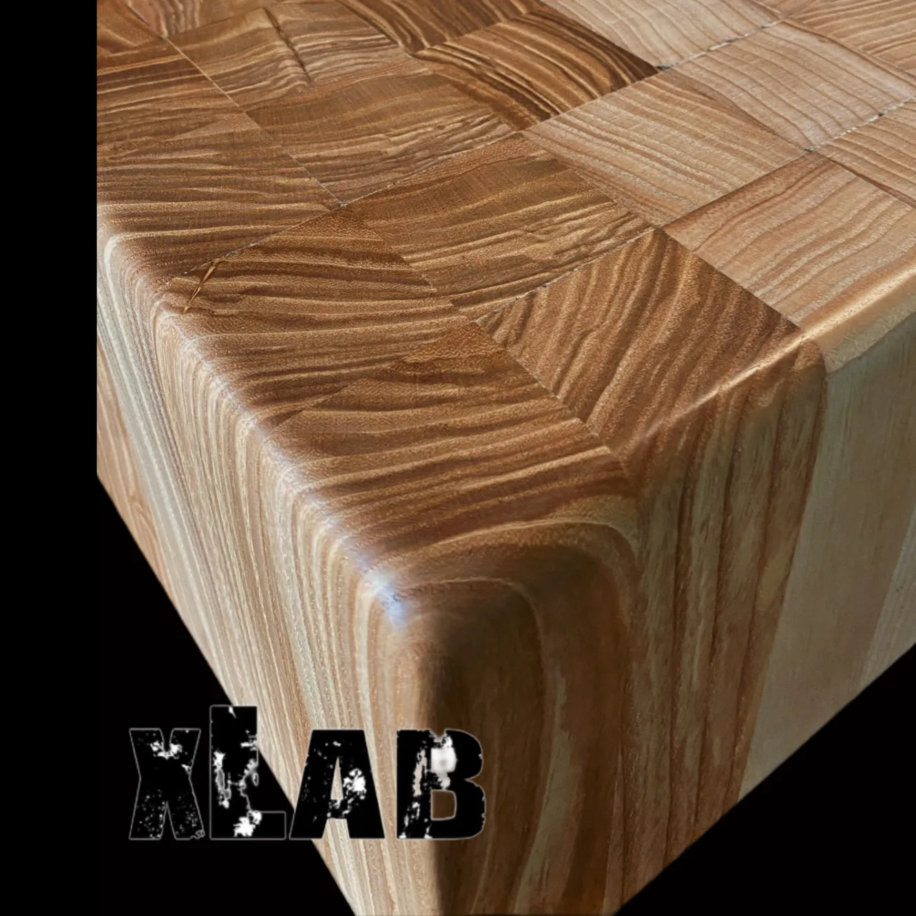 XLAB Design tagliere ceppo batticarne legno professionale