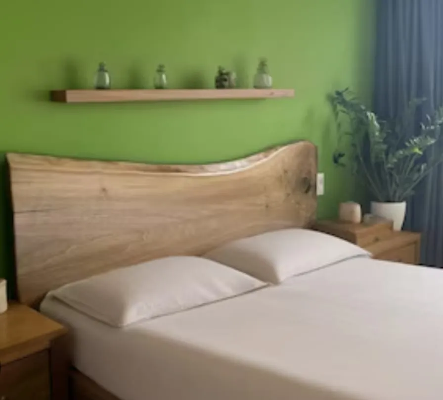 Sicily Wood Maker Industrial testiera letto 180x60 bordo vivo