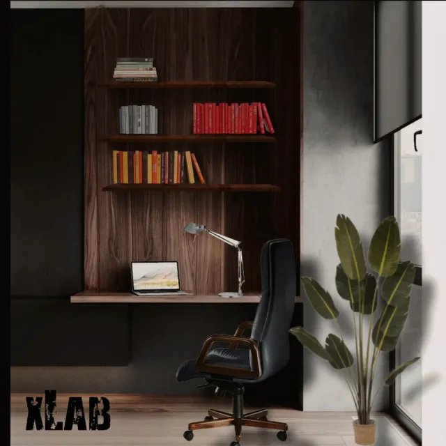 XLAB Design scrivania studio legno massello smart working